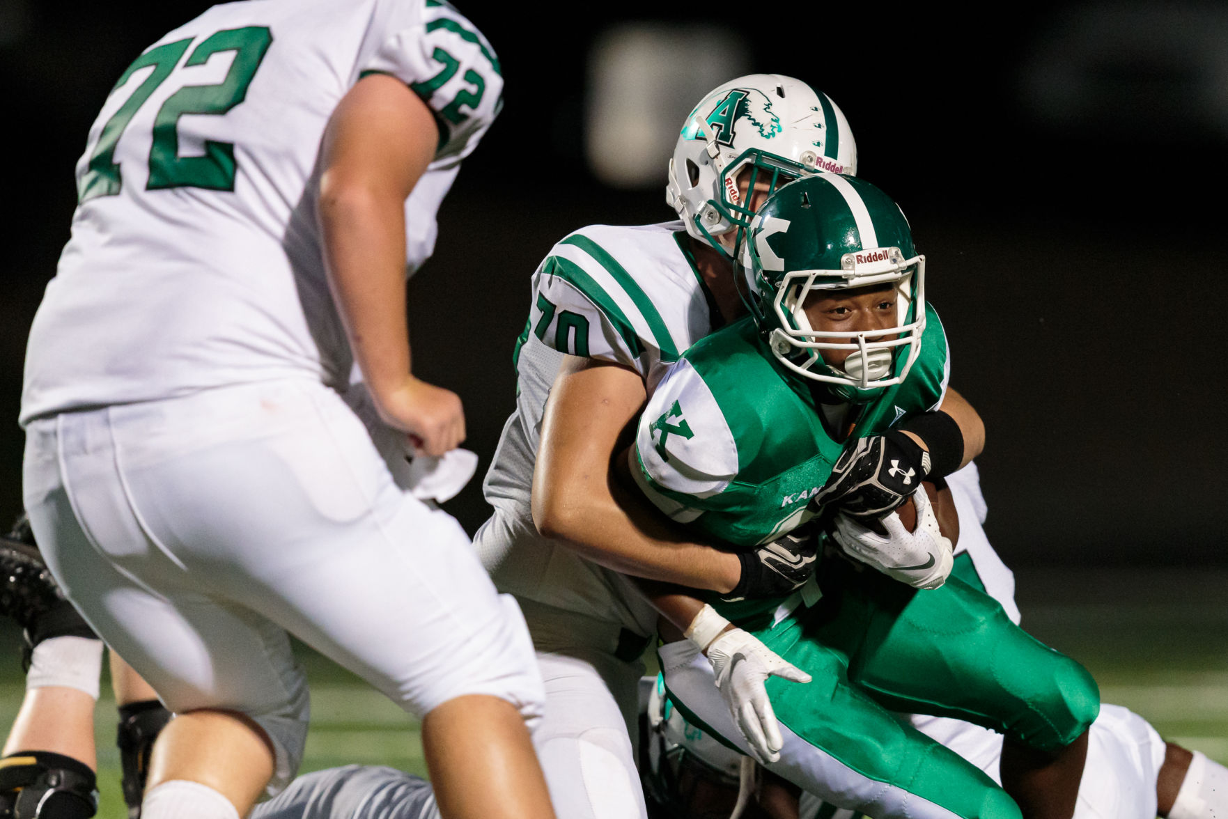 The A.L. Brown Wonders host the Gastonia Ashbrook Greenwave on a brand new field in their season opener.